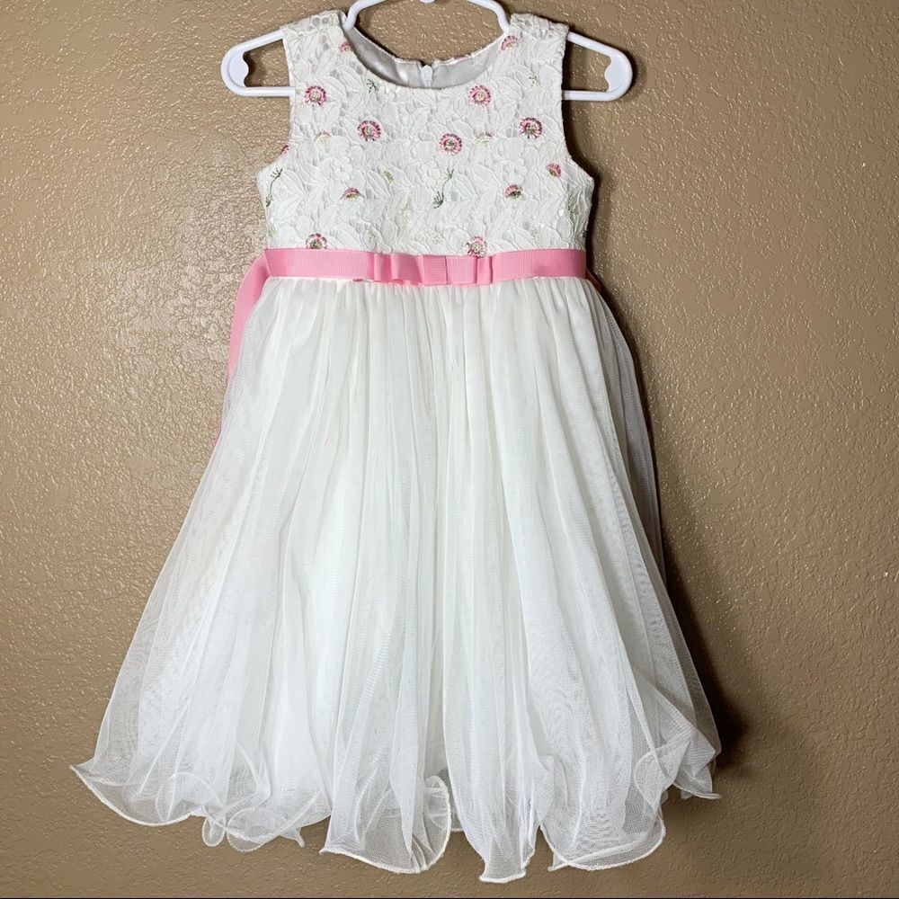 American Princess Toddler Girlwhite Fancydress